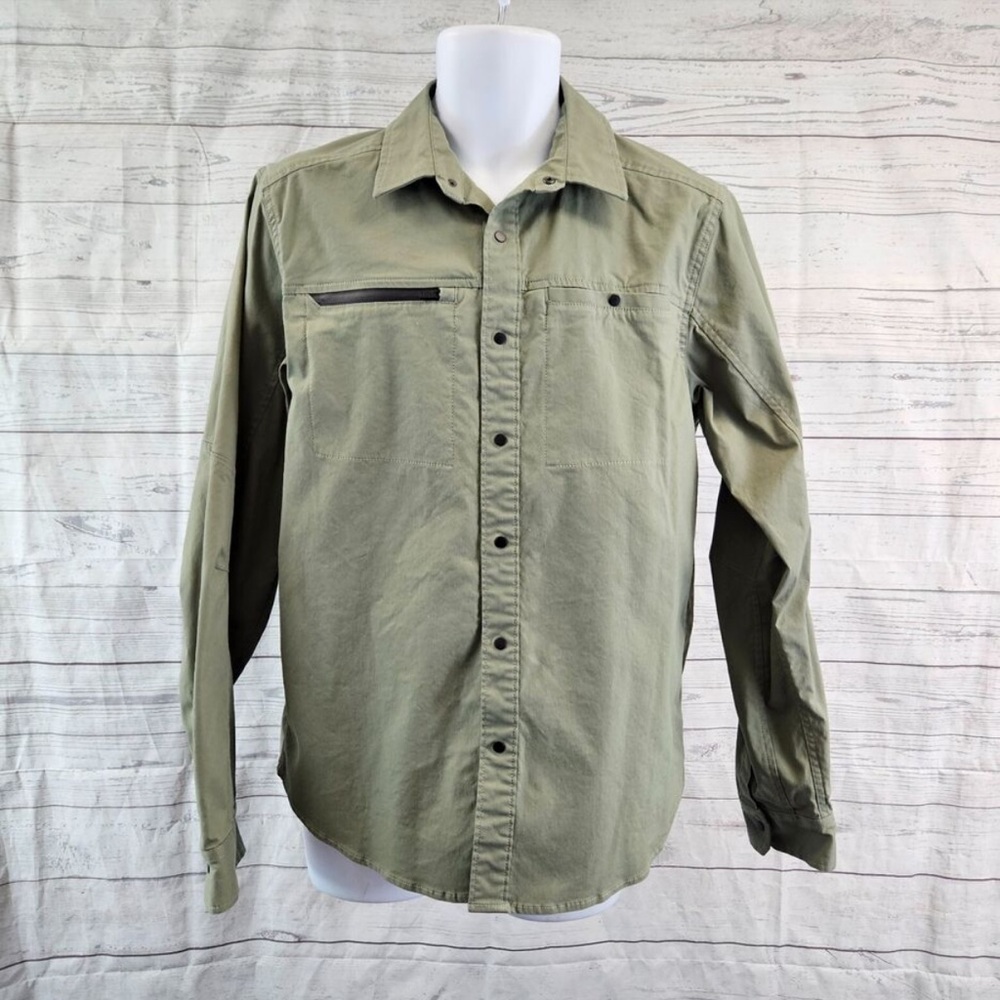 Mountain Hardwear Mens AP Snap Button Front Shirt Sz Large